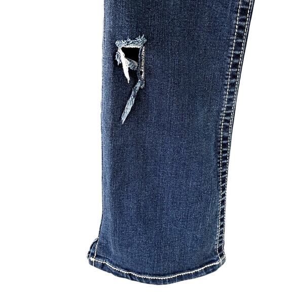 ARIAT Women's Real Denim Bootcut Jeans Size 28 R Dark Wash Riding - Picture 8 of 10